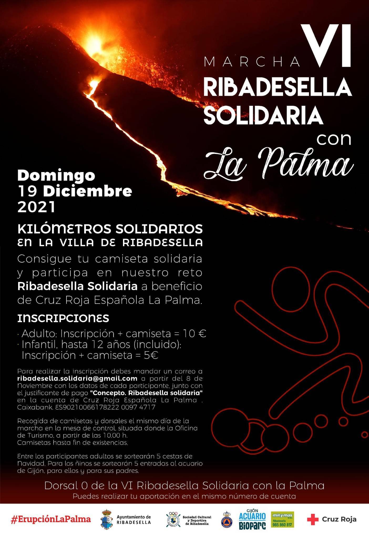 VI Marcha Ribadesella Solidaria con La Palma - Ribadesella (Asturias)