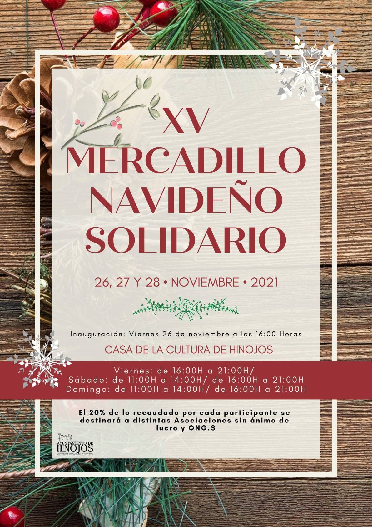 XV Mercado Navideño Solidario - Hinojos (Huelva)