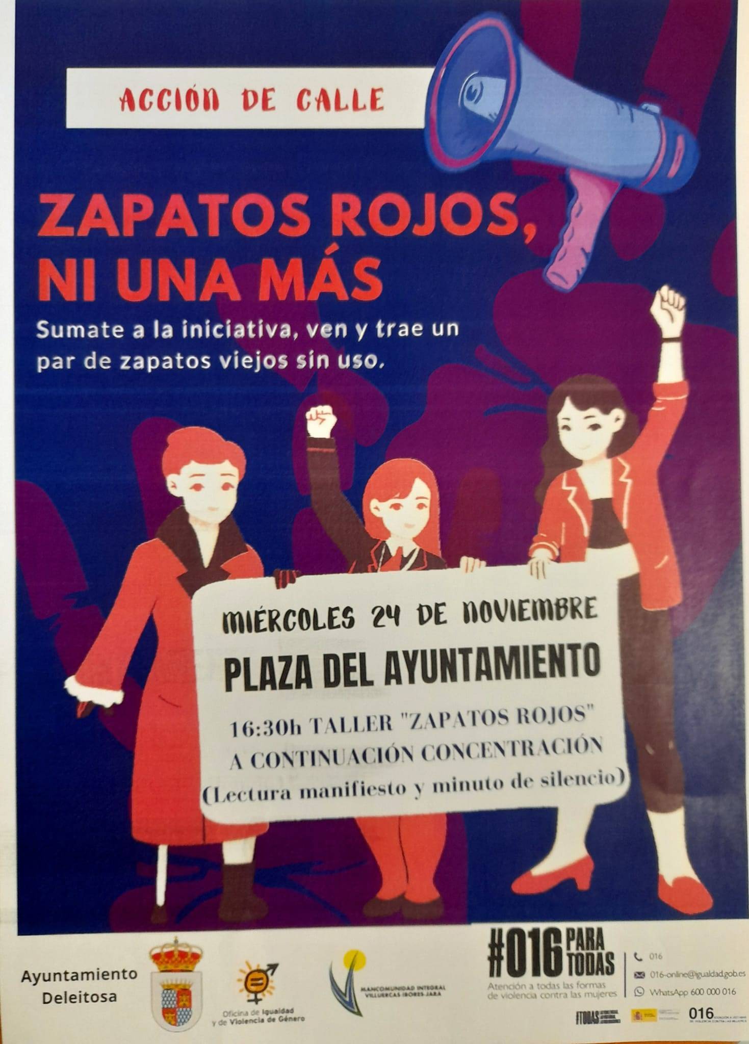 Zapatos Rojos, ni una más (2021) - Deleitosa (Cáceres)