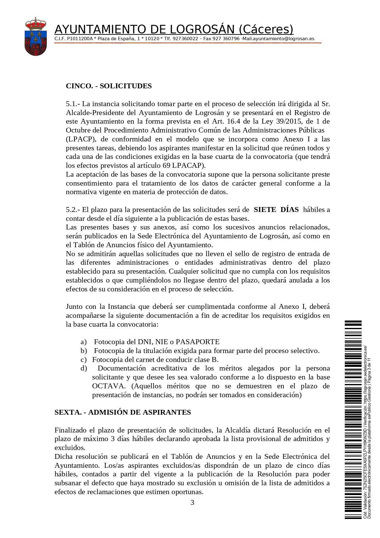 Bolsa de una alguacil (2021) - Logrosán (Cáceres) 3