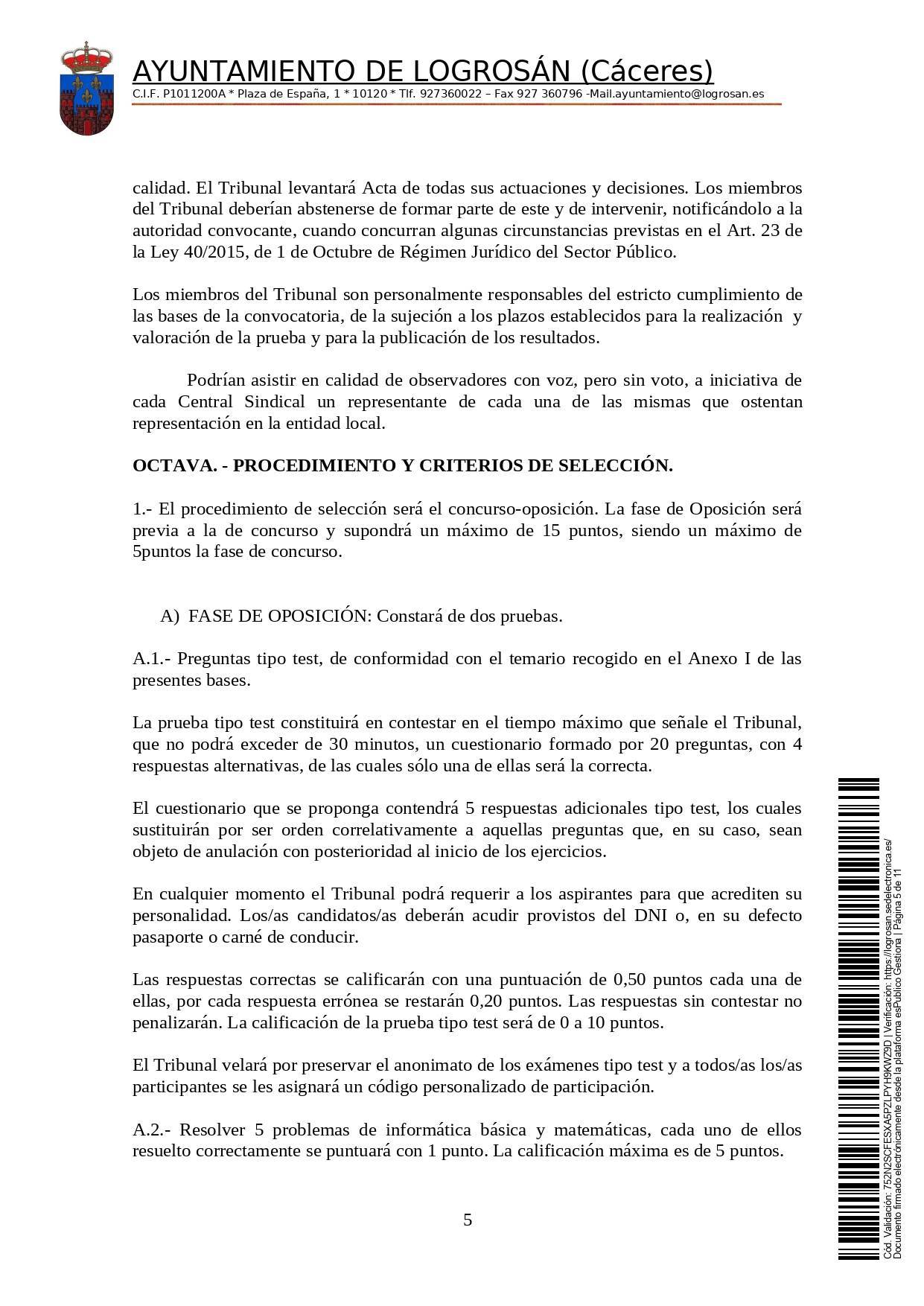 Bolsa de una alguacil (2021) - Logrosán (Cáceres) 5