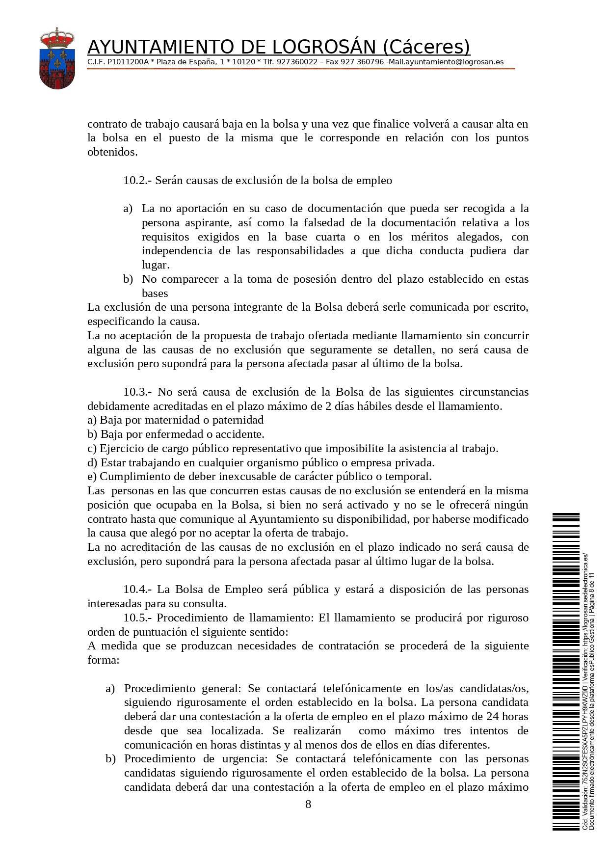 Bolsa de una alguacil (2021) - Logrosán (Cáceres) 8