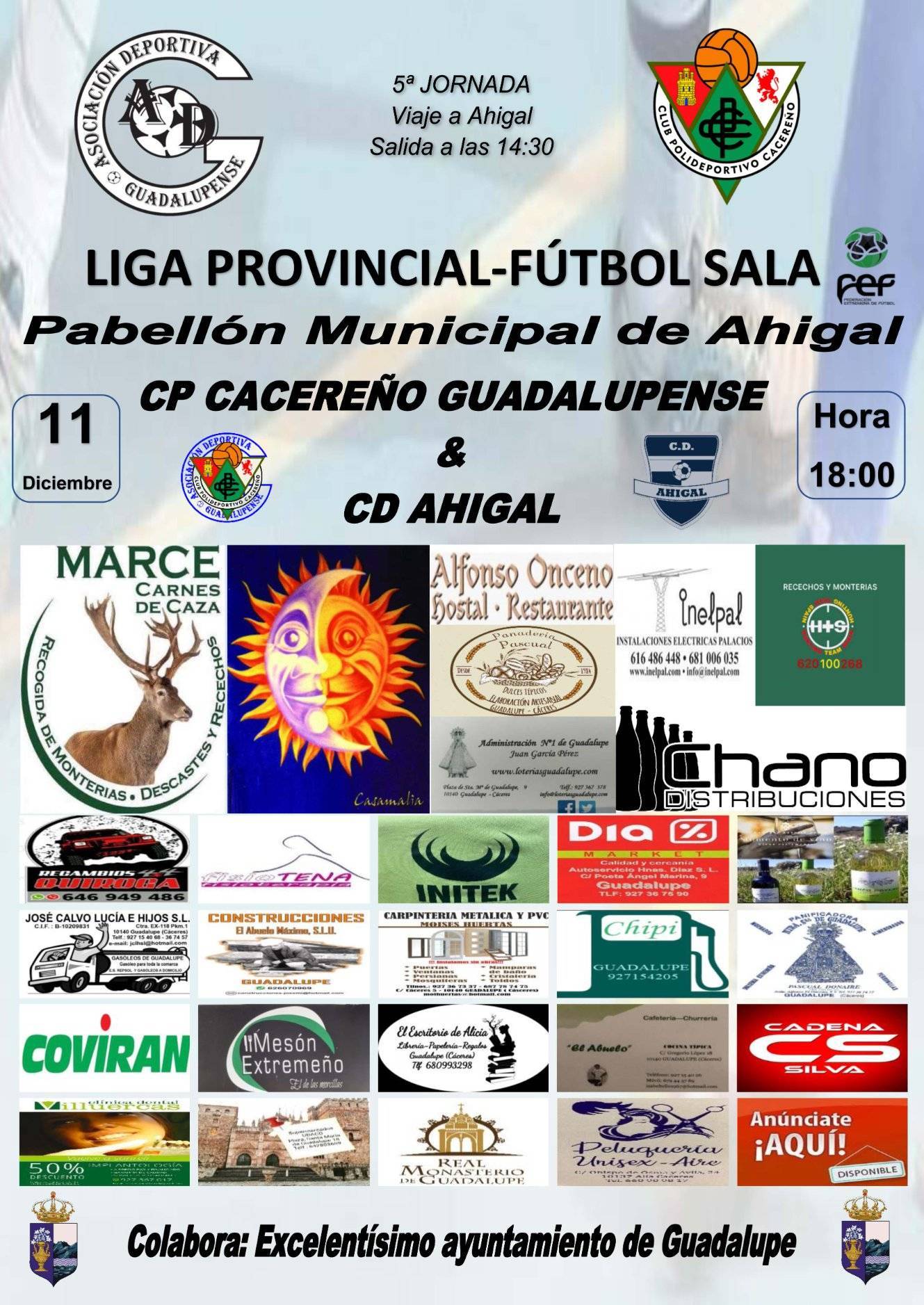 CD Ahigal - CP Cacereño Guadalupense (diciembre 2021) - Ahigal (Cáceres)