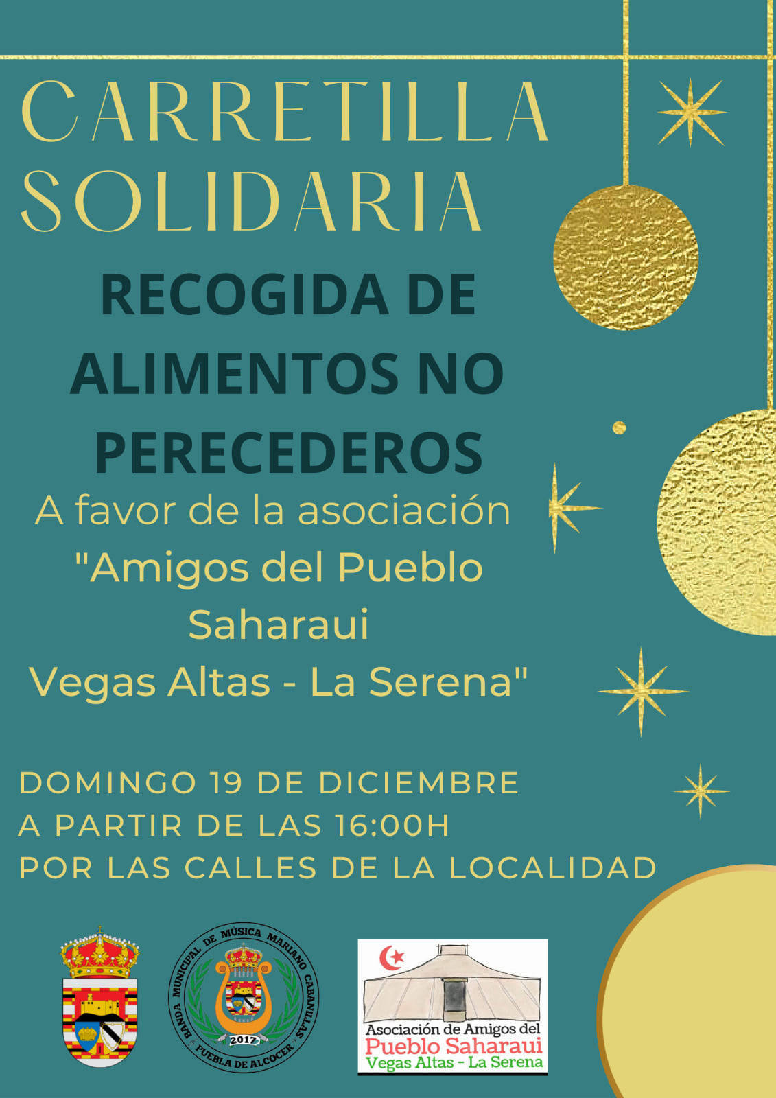 Carretilla solidaria (diciembre 2021) - Puebla de Alcocer (Badajoz) 1