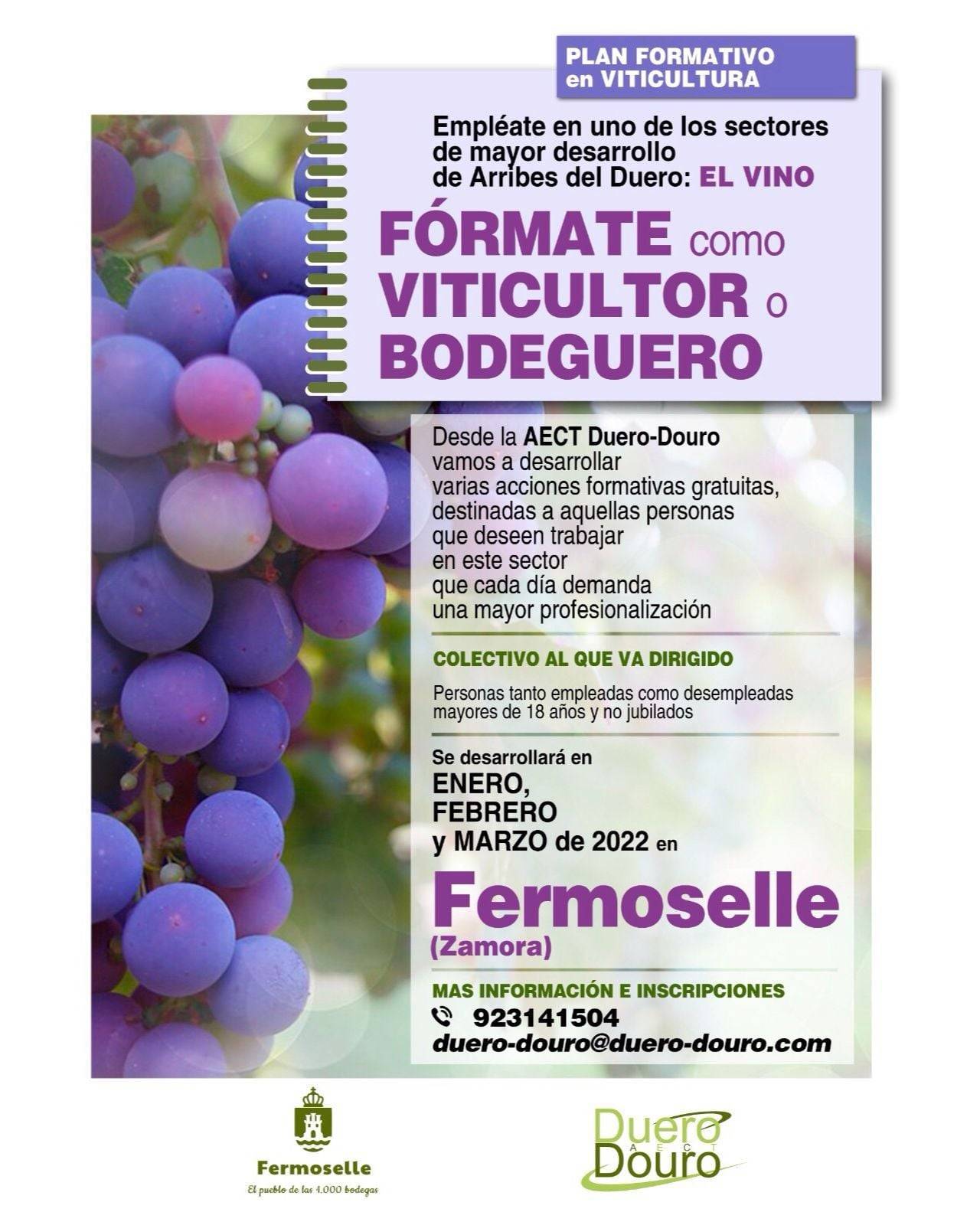 Curso de viticultura (2022) - Fermoselle (Zamora)