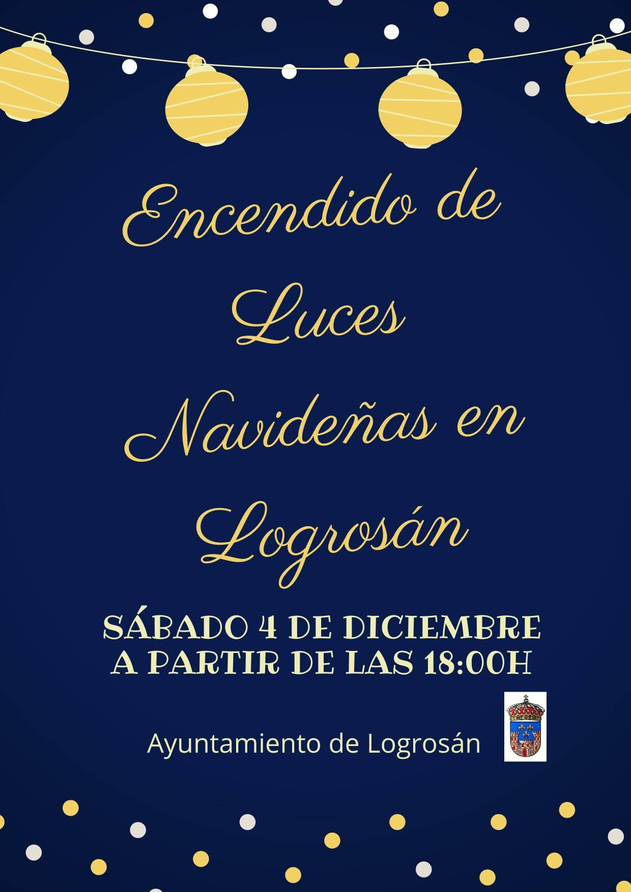 Encendido de luces navideñas (2021) - Logrosán (Cáceres)