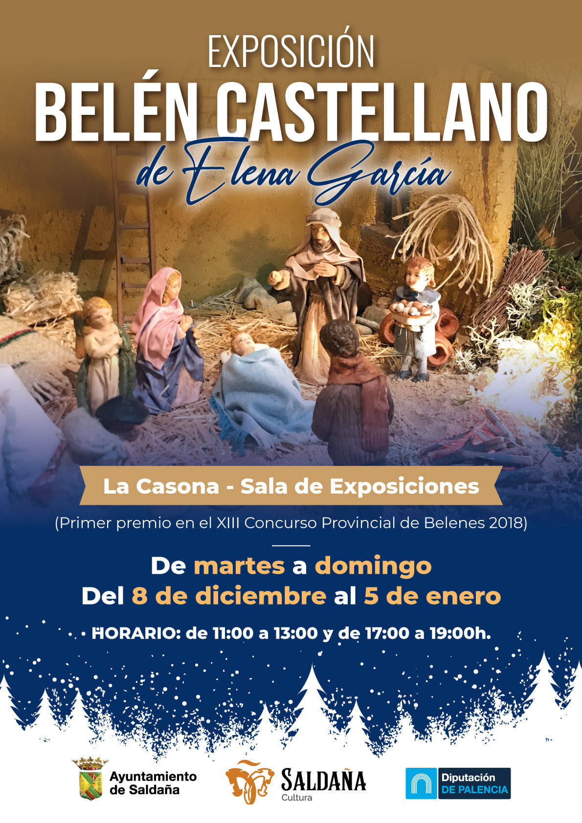 Exposición 'Belén castellano' (2021-2022) - Saldaña (Palencia)
