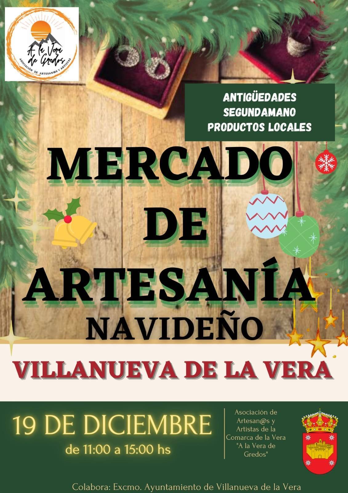 Mercado de artesanía navideño (2021) - Villanueva de la Vera (Cáceres)