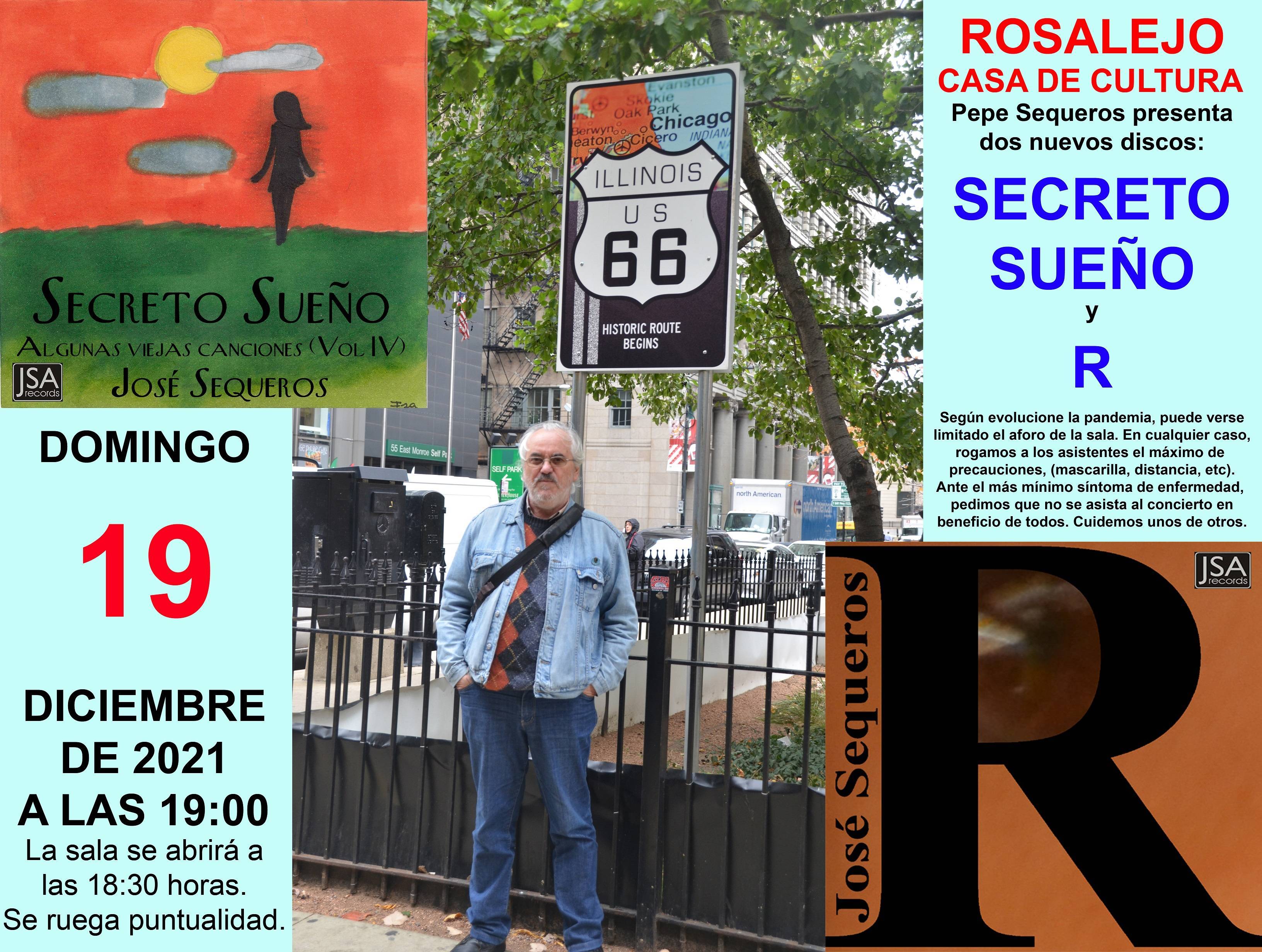 Presentación de discos 'Secreto sueño' y 'R' (2021) - Rosalejo (Cáceres)