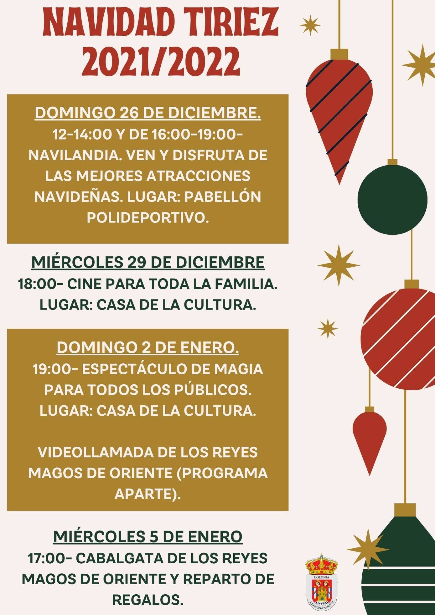 Programa de Navidad (2021-2022) - Tiriez (Albacete)