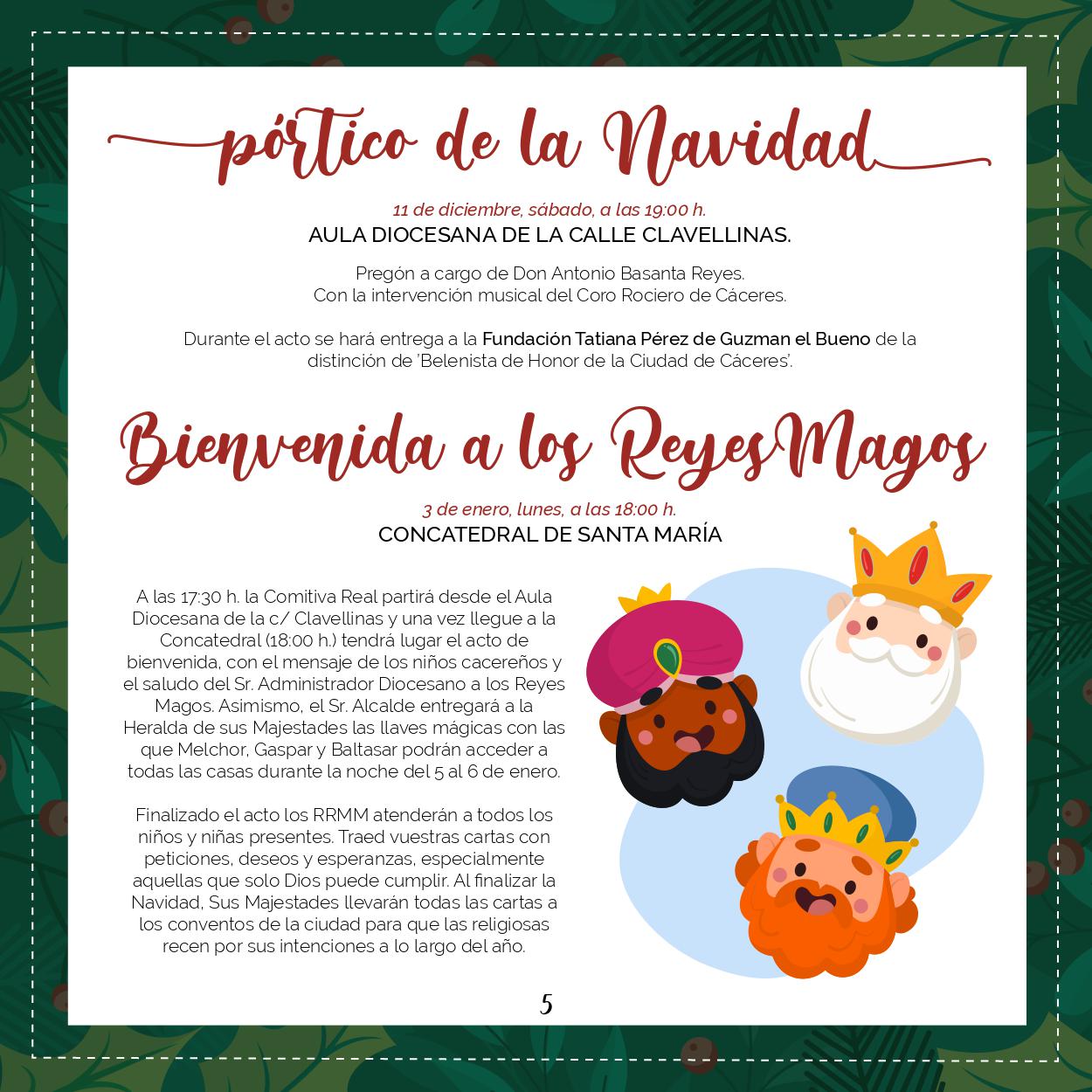 Programa de Navidad (2021) - Cáceres 5