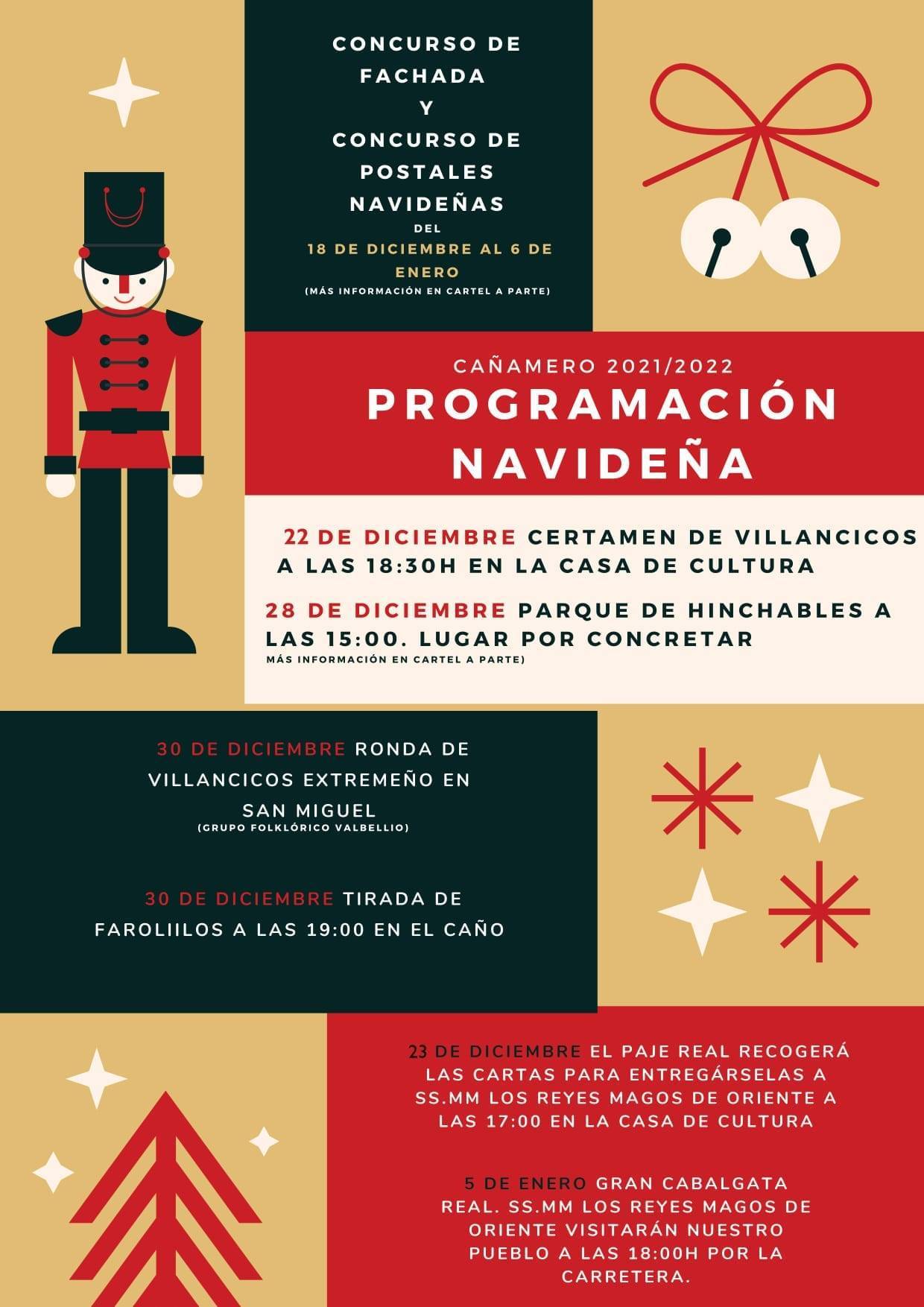 Programación navideña (2021-2022) - Cañamero (Cáceres)