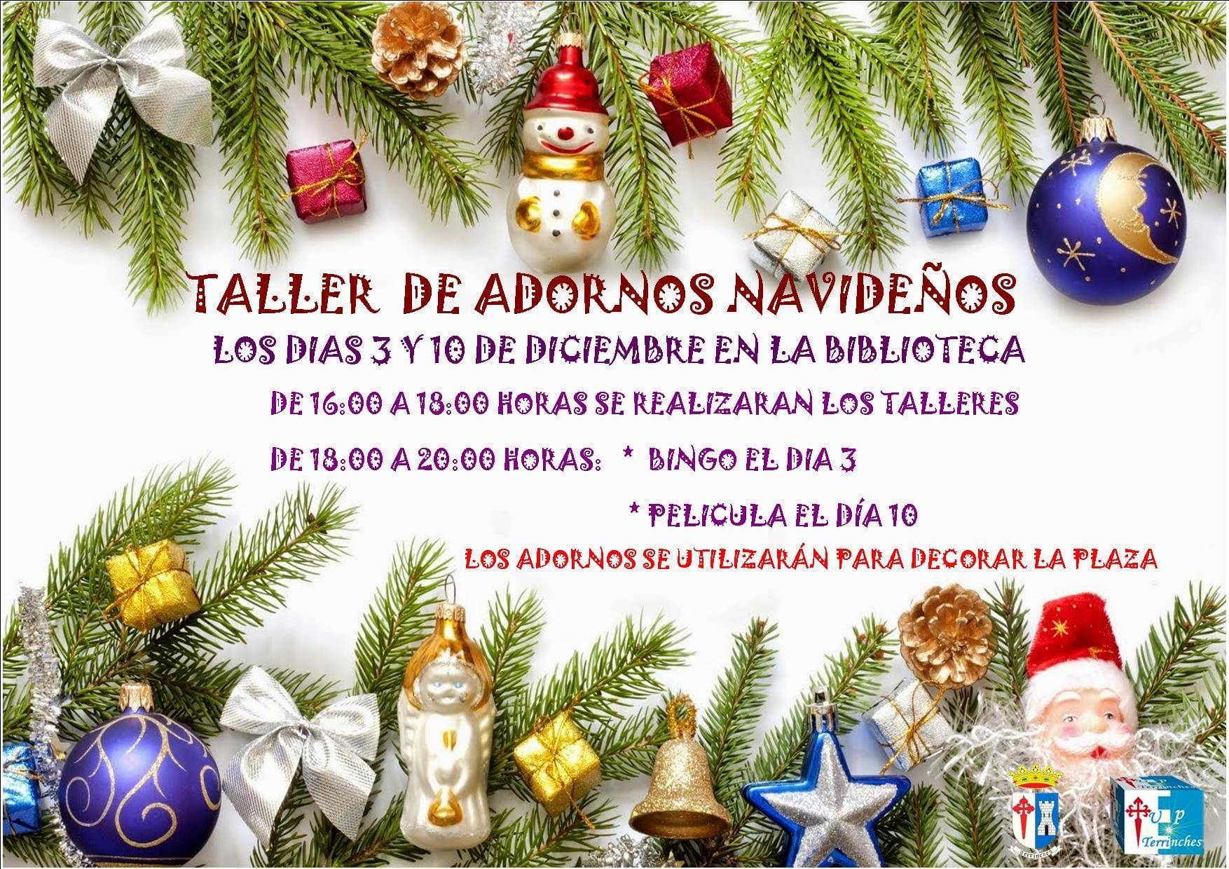 Taller de adornos navideños (2021) - Terrinches (Ciudad Real)
