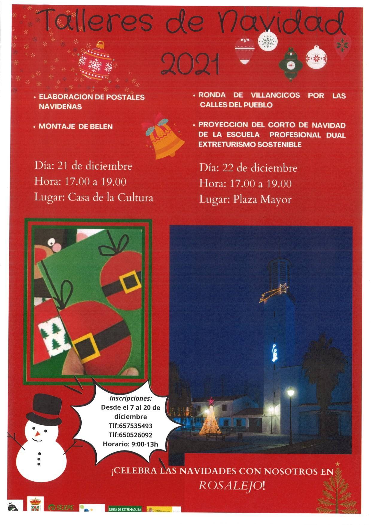 Talleres de Navidad (2021) - Rosalejo (Cáceres)