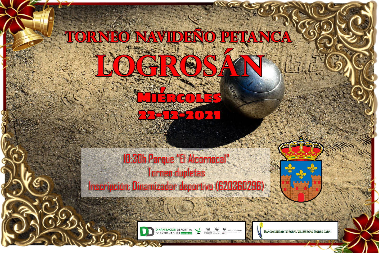 Torneo navideño de petanca (2021) - Logrosán (Cáceres)