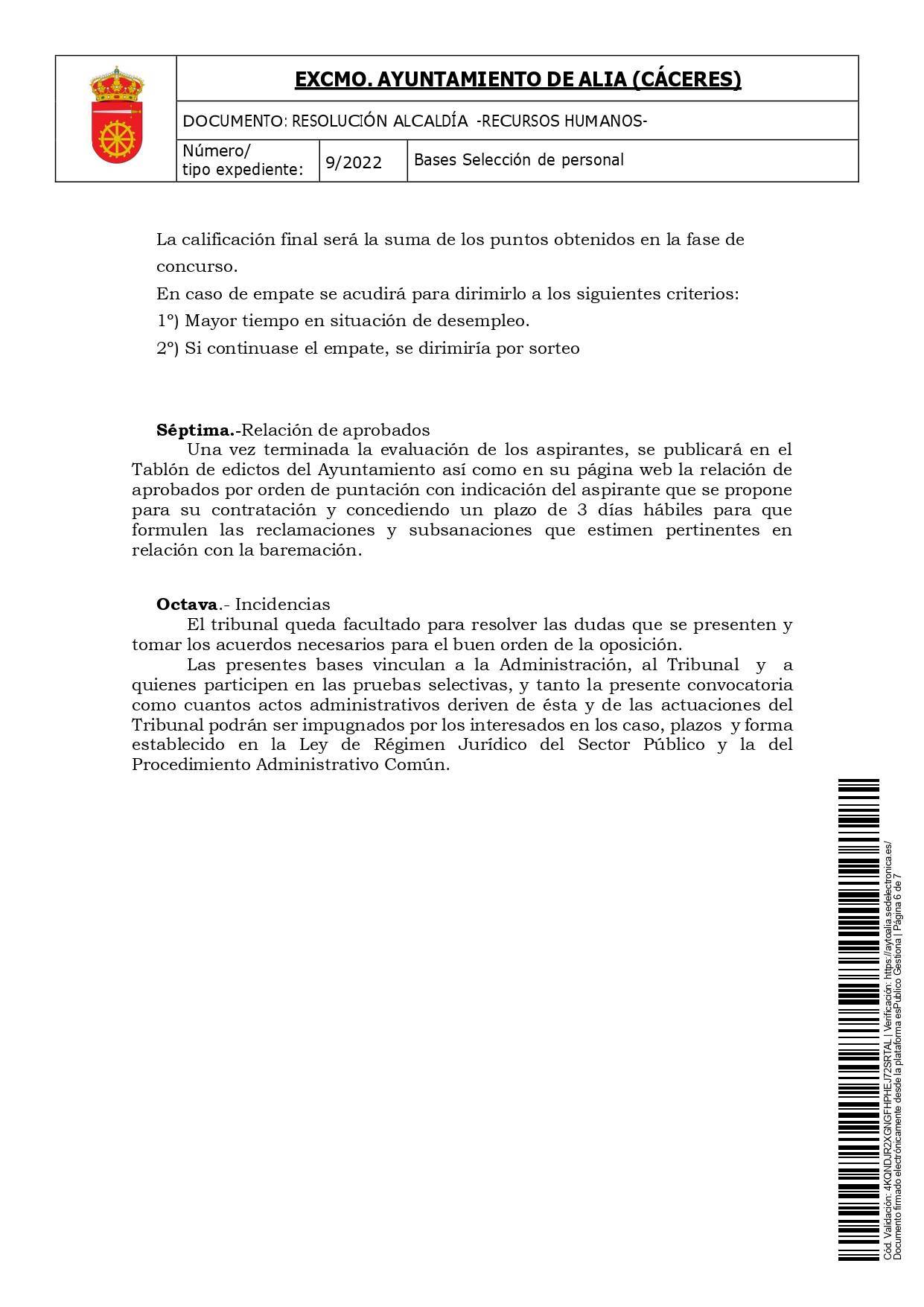 Auxiliares de ayuda a domicilio y peones de limpieza (enero 2022) - Alía (Cáceres) 6