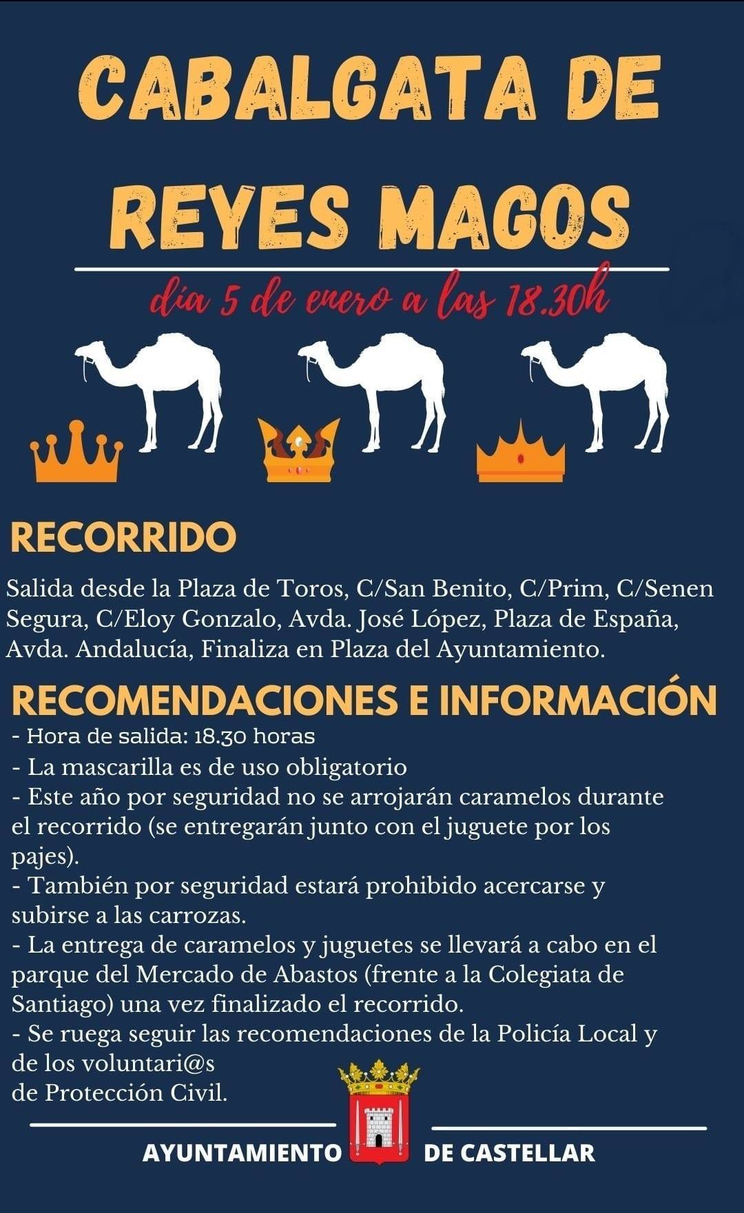 Cabalgata de Reyes Magos (2022) - Castellar (Jaén)