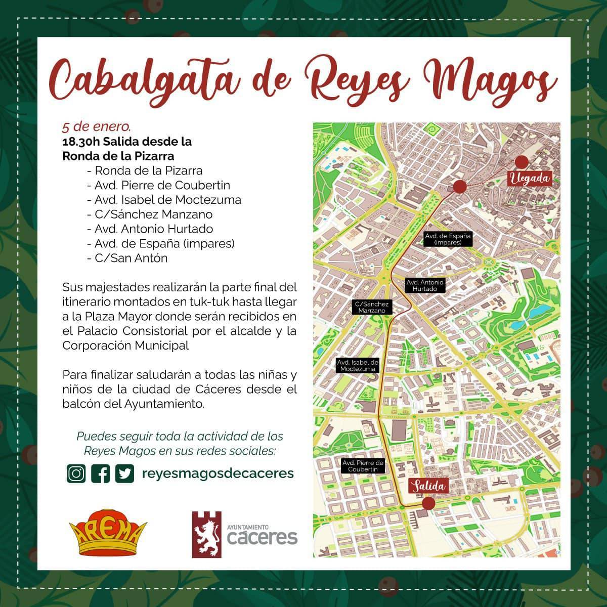 Cabalgata de Reyes Magos (2022) - Cáceres