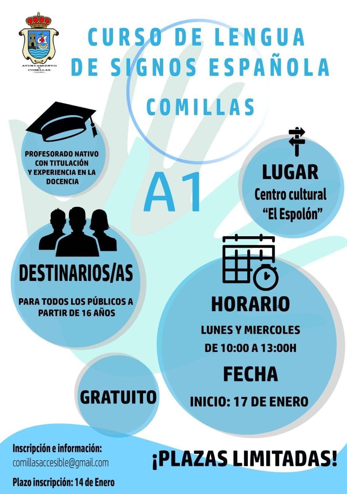 Curso de lengua de signos española (2022) - Comillas (Cantabria)