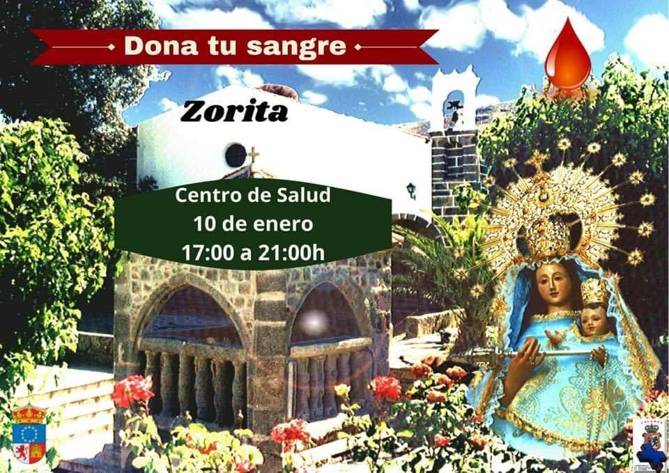 Donación de sangre (enero 2022) - Zorita (Cáceres)