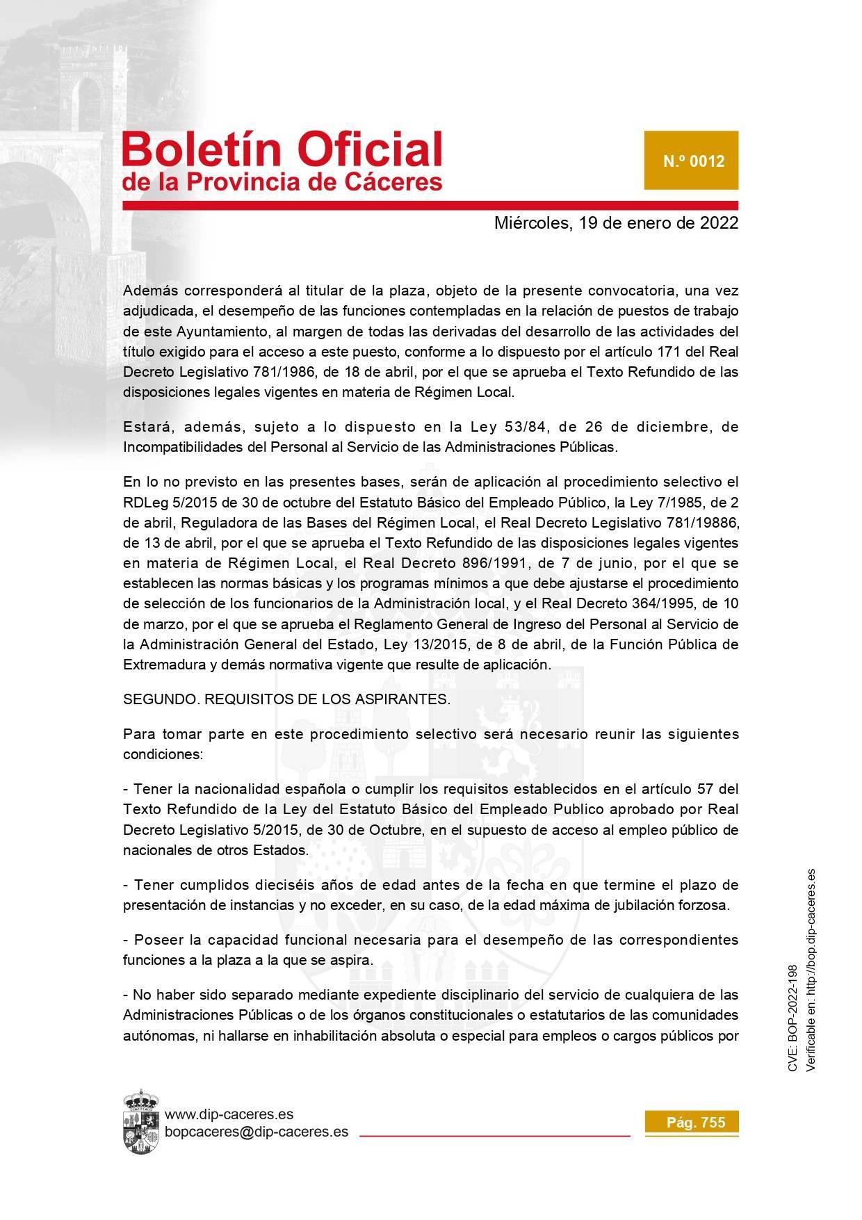 Trabajador-a social (2022) - Cañamero (Cáceres) 2