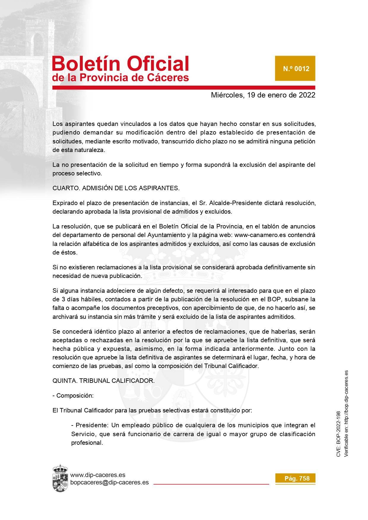 Trabajador-a social (2022) - Cañamero (Cáceres) 5