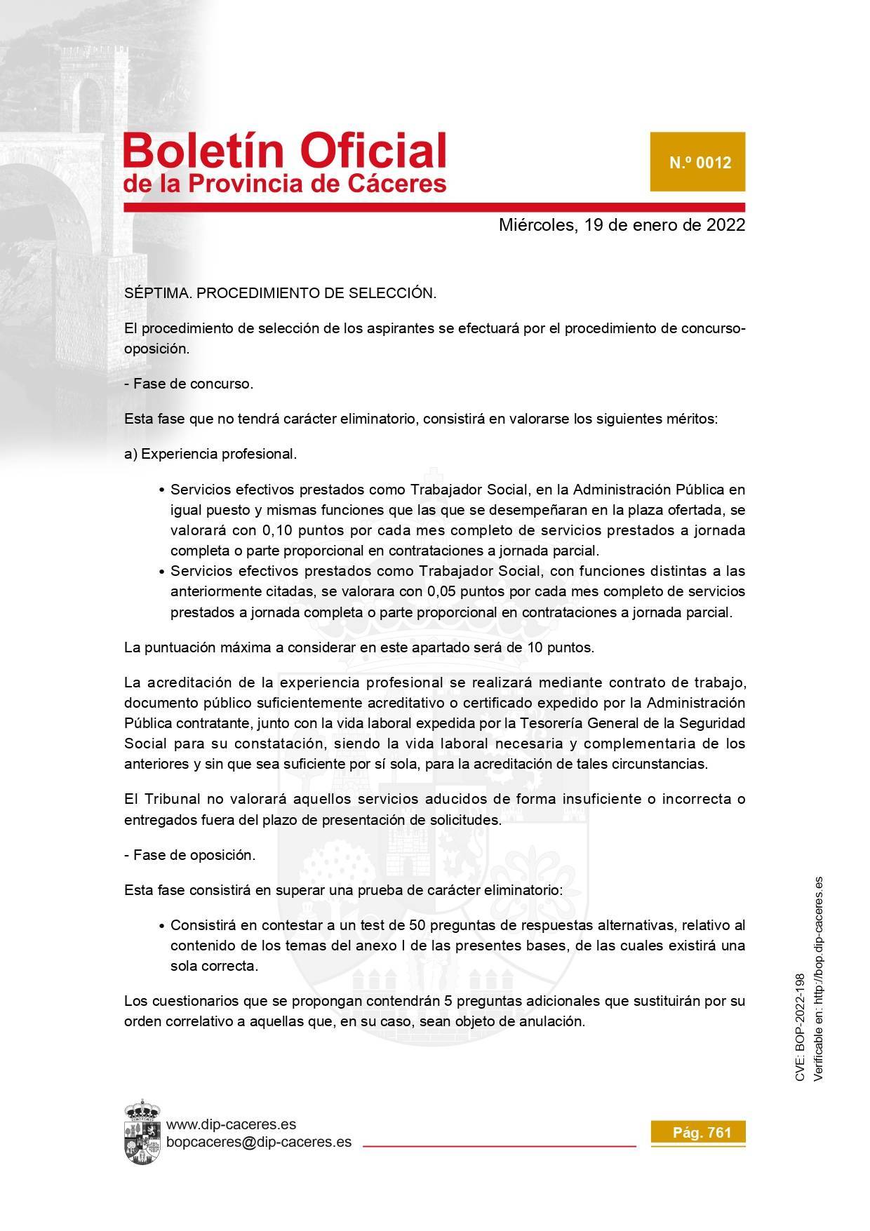 Trabajador-a social (2022) - Cañamero (Cáceres) 8