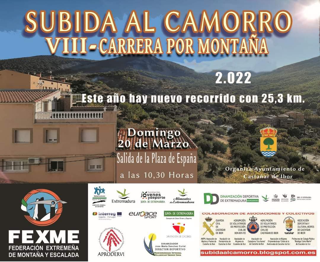 VIII Carrera por Montaña Subida al Camorro - Castañar de Ibor (Cáceres)