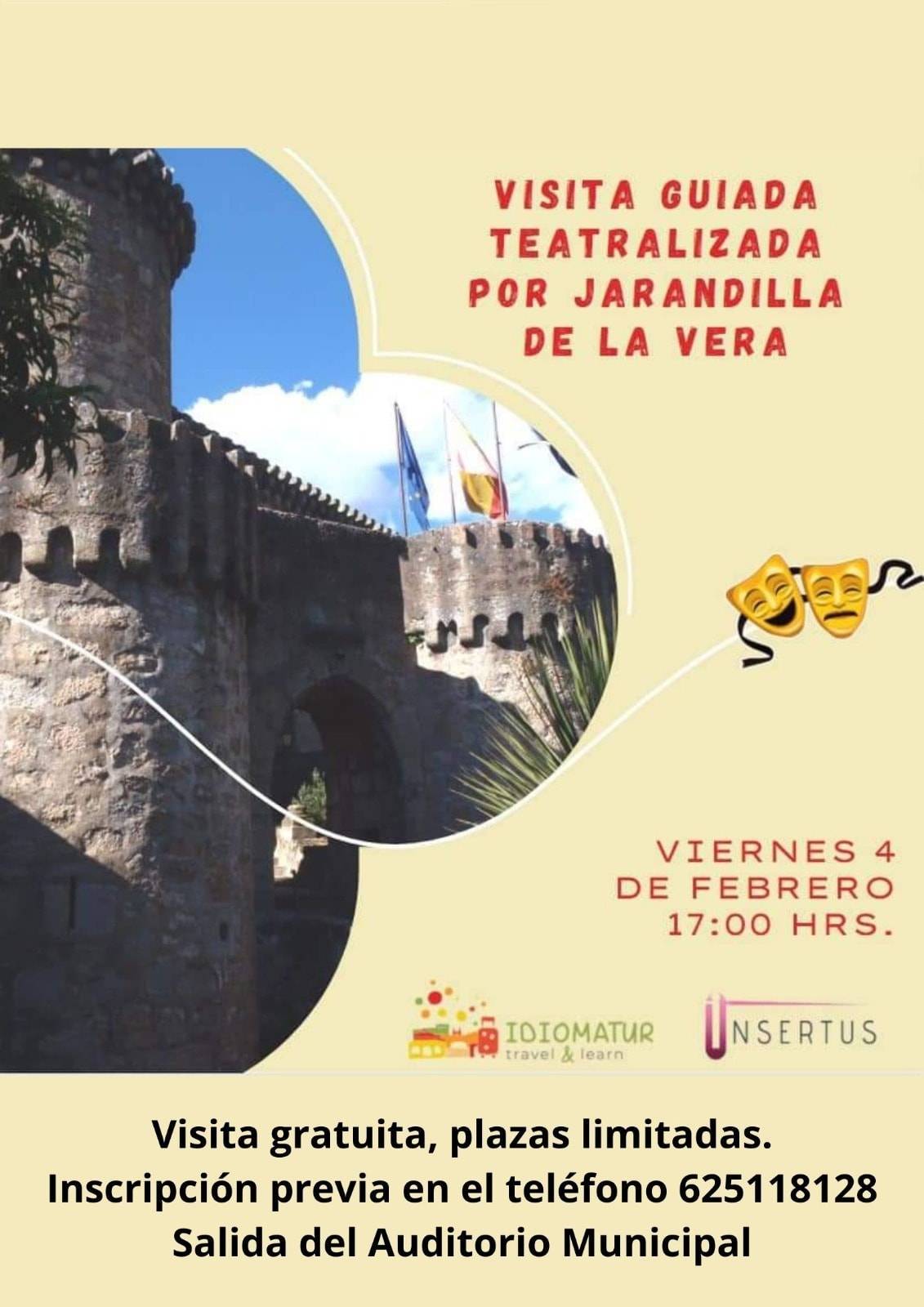 Visita guiada teatralizada (febrero 2022) - Jarandilla de la Vera (Cáceres)
