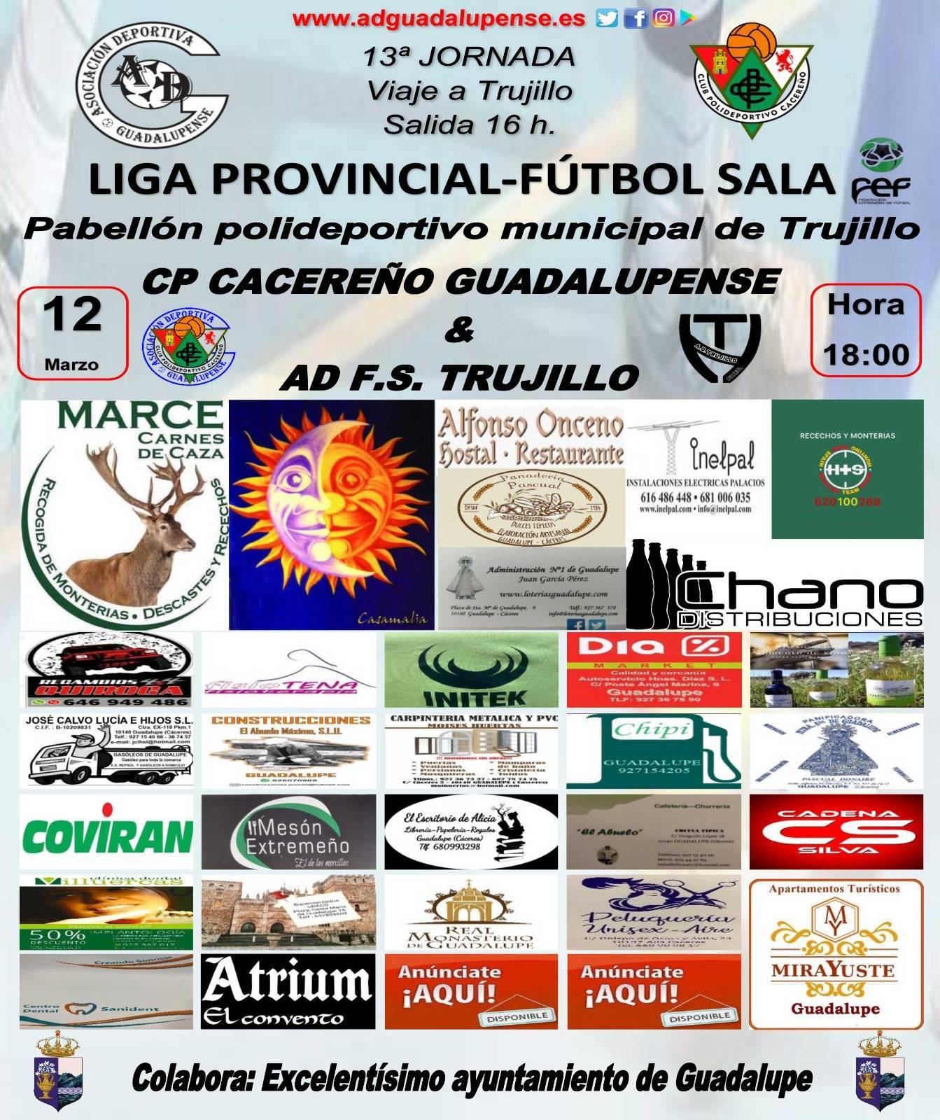 AD F.S. Trujillo - CP Cacereño Guadalupense (marzo 2022) - Trujillo (Cáceres)