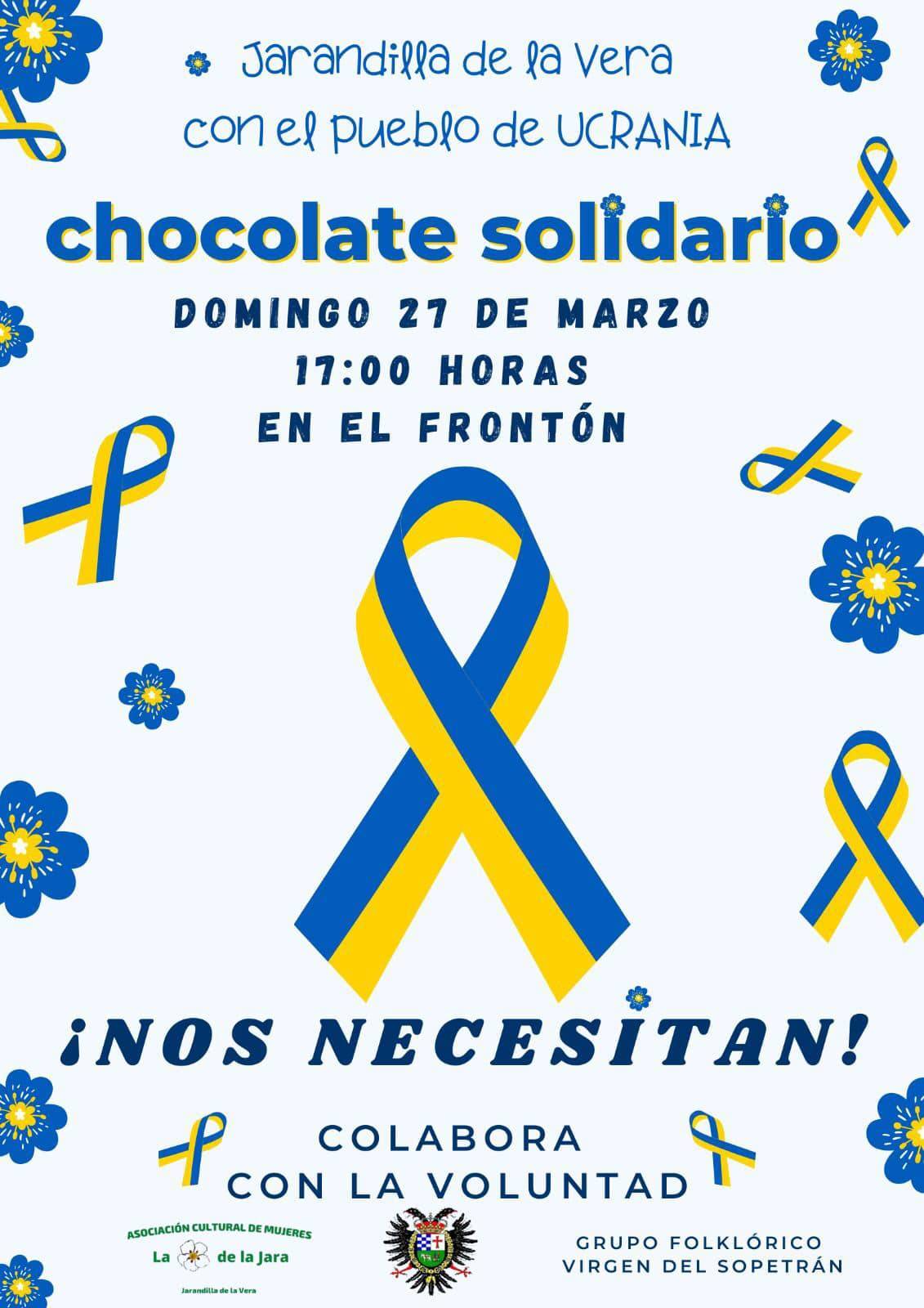 Chocolate solidario (marzo 2022) - Jarandilla de la Vera (Cáceres)