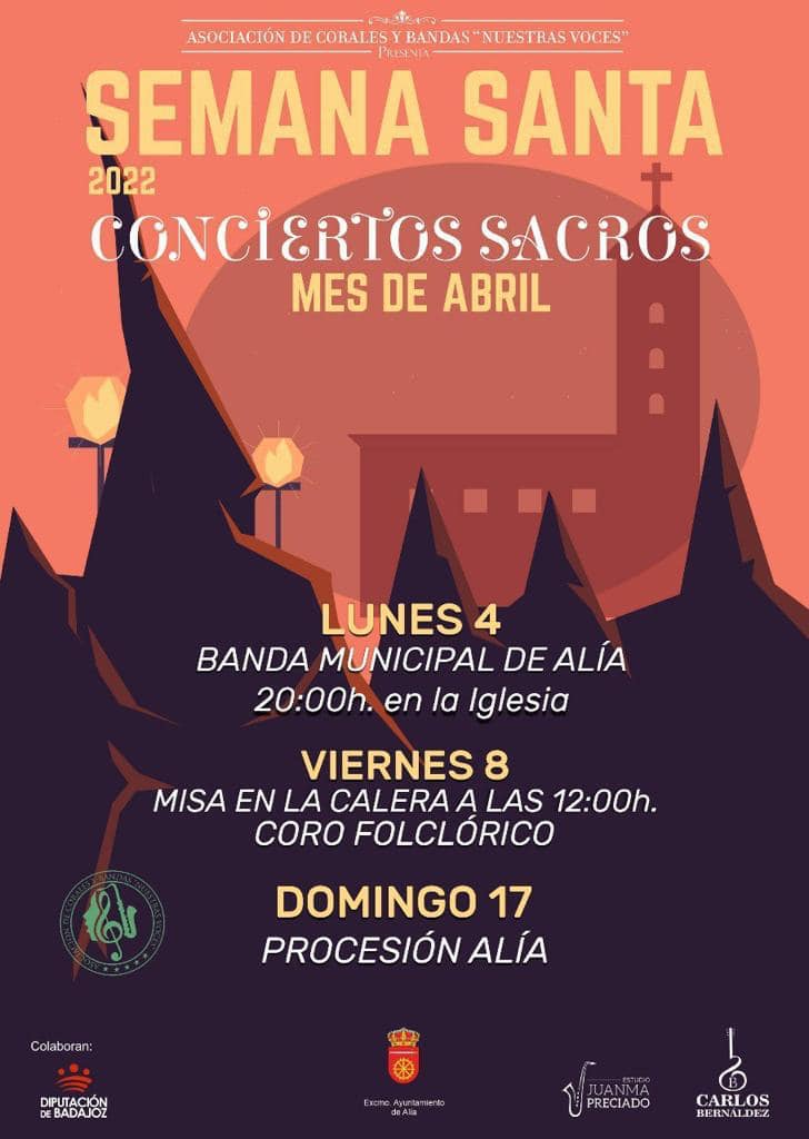 Conciertos de Semana Santa (2022) - Alía (Cáceres)