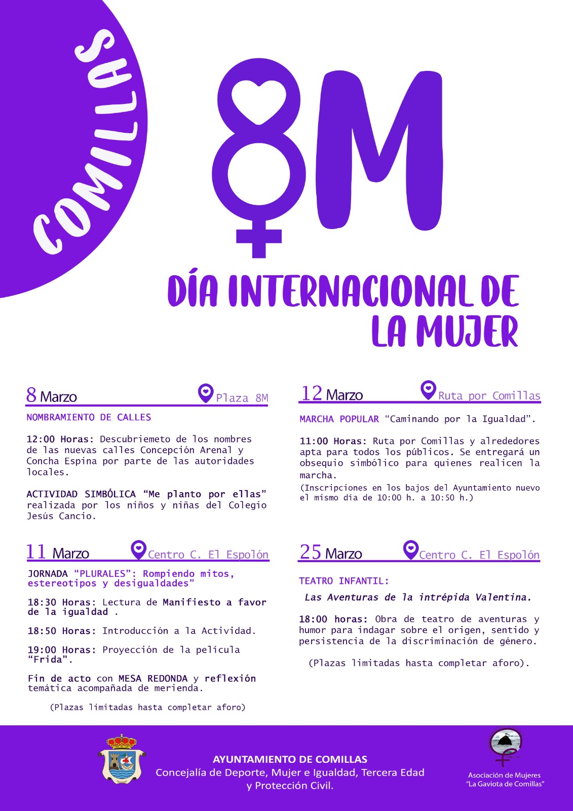 Día Internacional de la Mujer (2022) - Comillas (Cantabria)