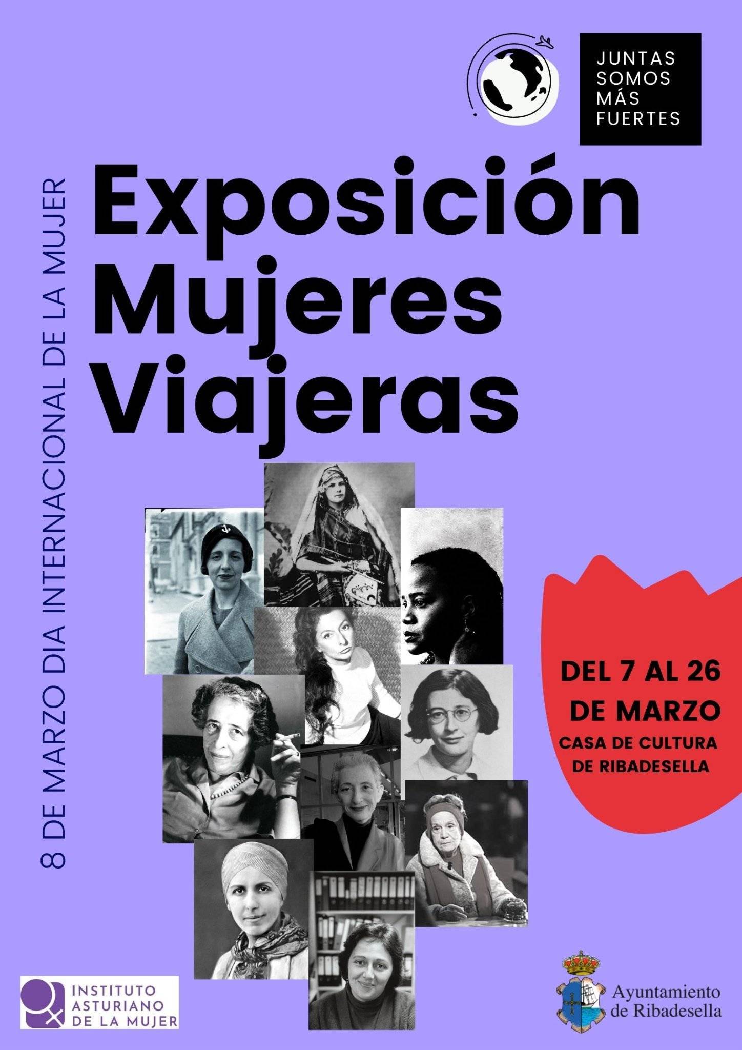 Exposición 'Mujeres viajeras' (2022) - Ribadesella (Asturias)