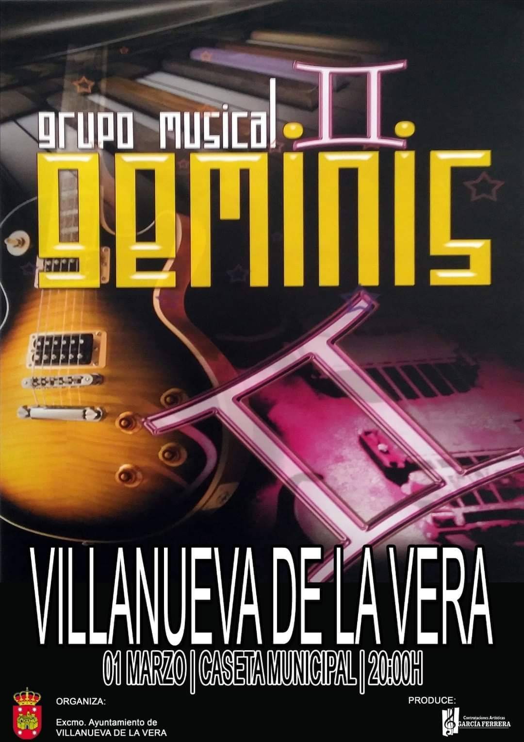 Grupo Musical Géminis (2022) - Villanueva de la Vera (Cáceres)