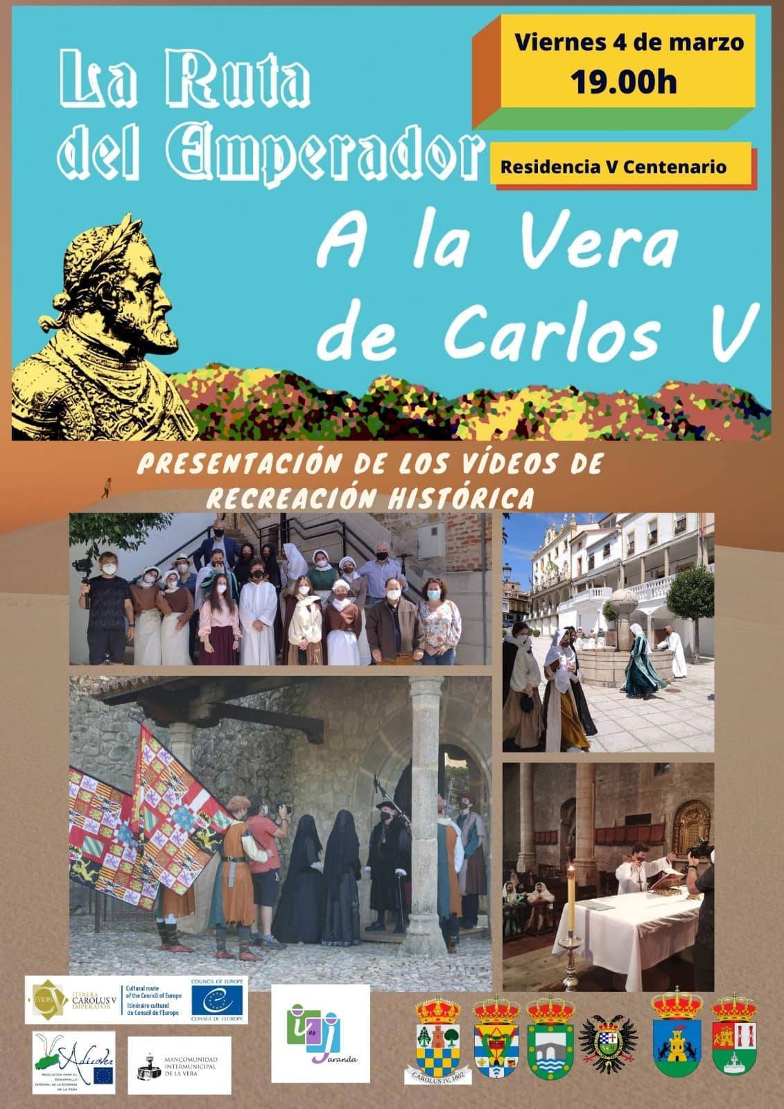 Presentación de los vídeos de la recreación histórica (2022) - Jarandilla de la Vera (Cáceres)