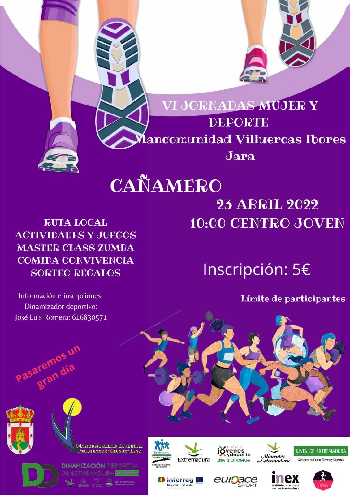 VI Jornadas Mujer y Deporte - Cañamero (Cáceres)