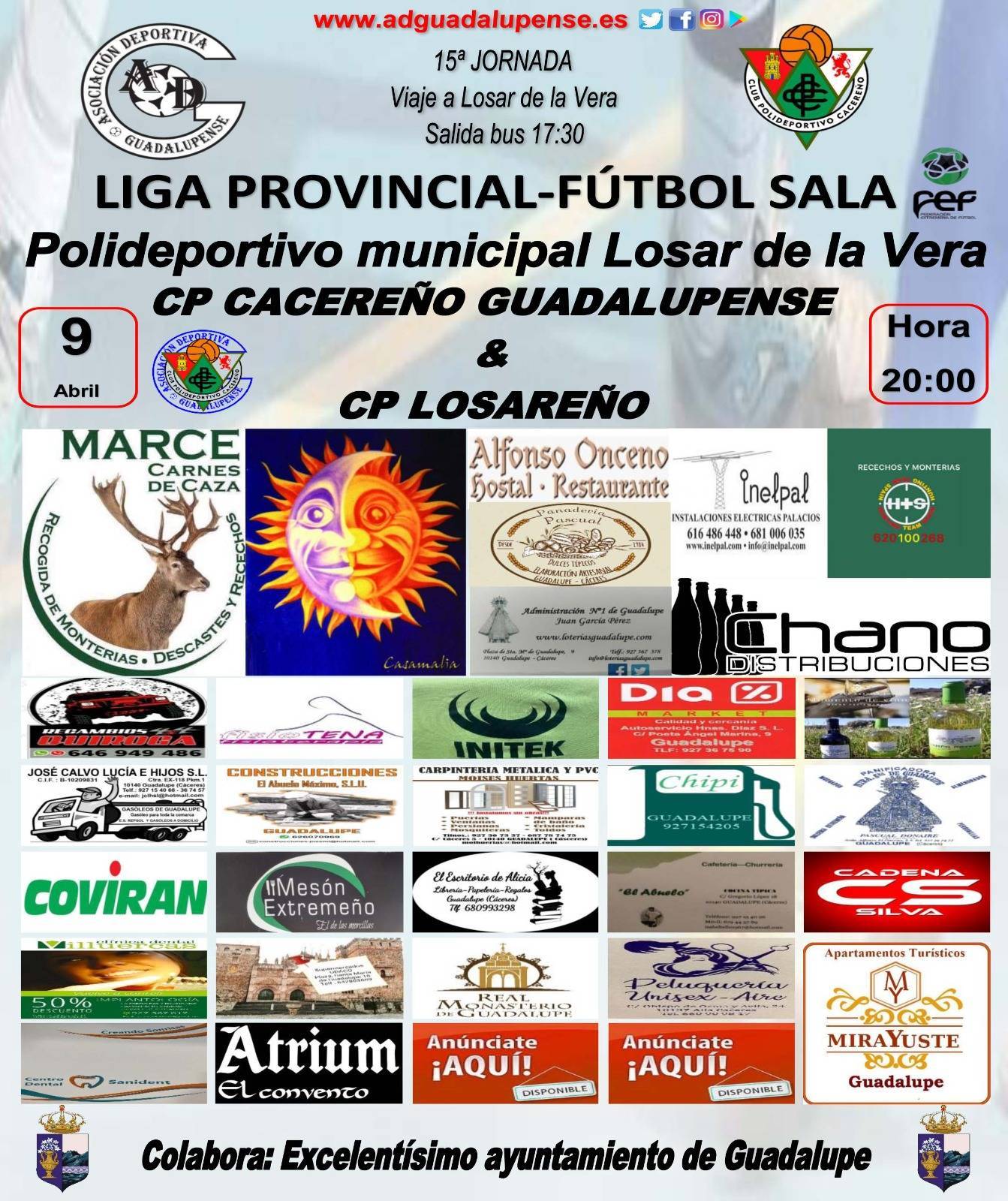 CP Losareño - CP Cacereño Guadalupense (abril 2022) - Losar de la Vera (Cáceres)