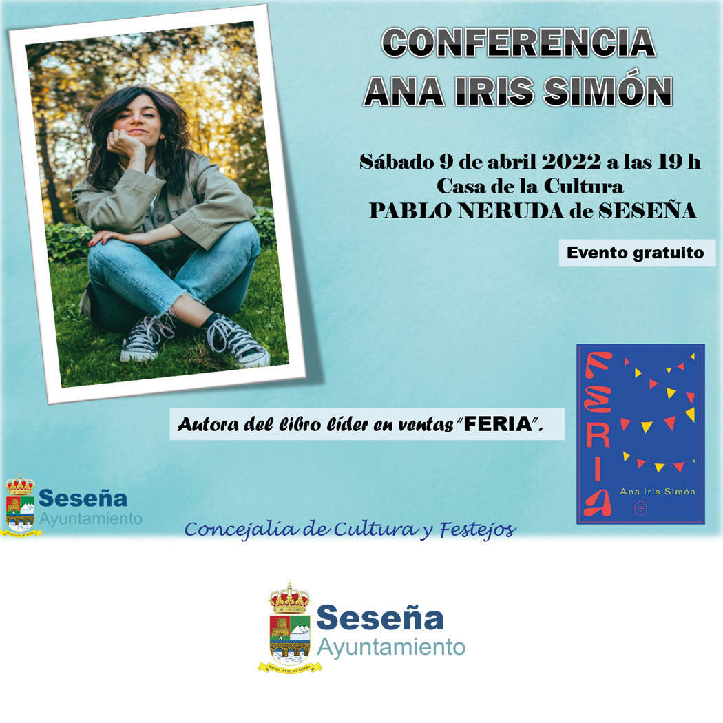 Conferencia con Ana Iris Simón (2022) - Seseña (Toledo)