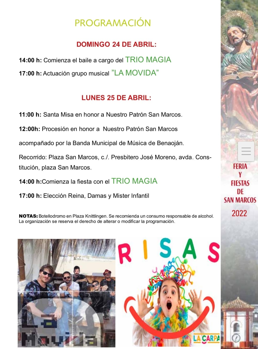 Feria y Fiestas de San Marcos (2022) - Benaoján (Málaga) 4