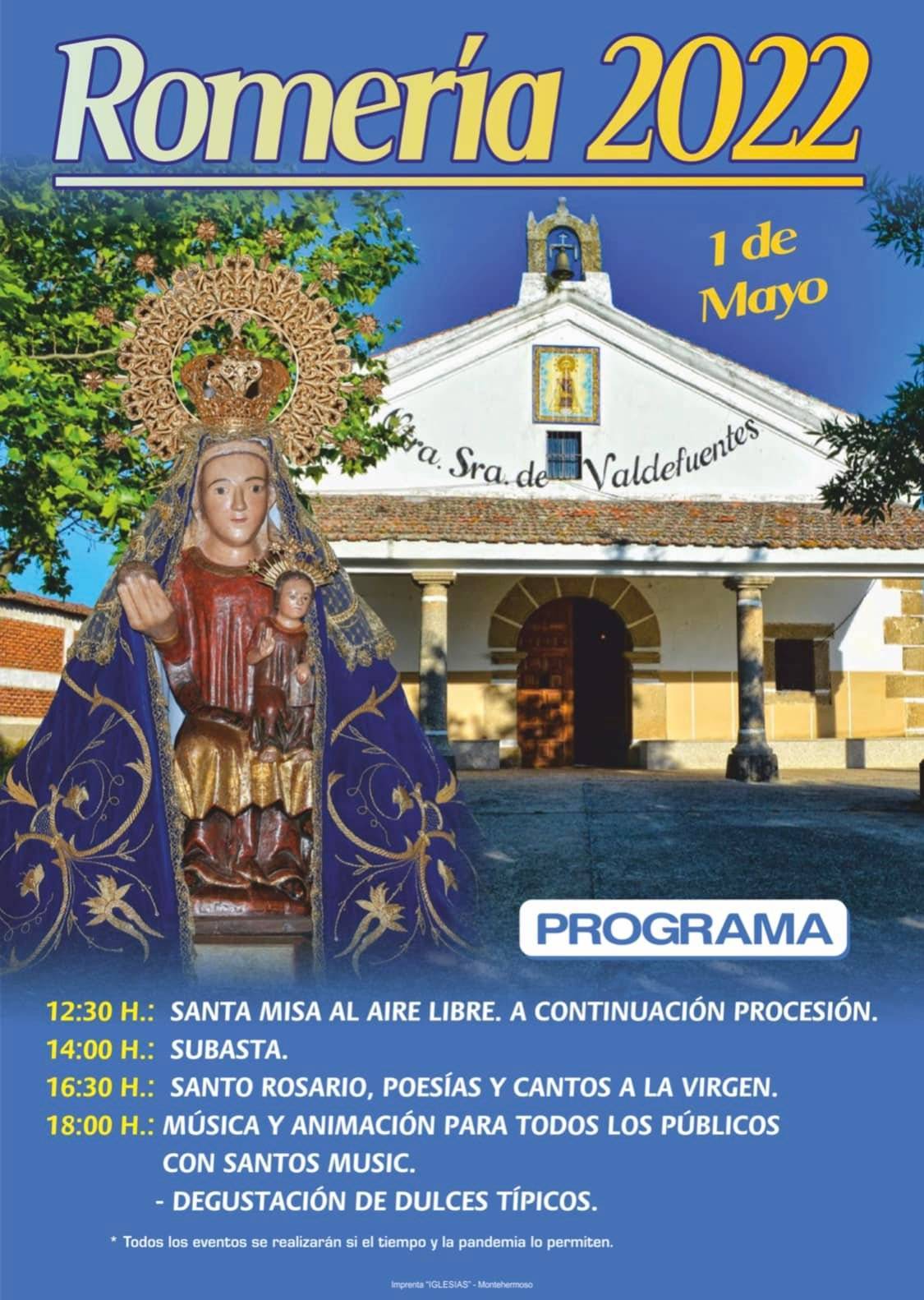 Romería de la Virgen de Valdefuentes (2022) - Montehermoso (Cáceres)