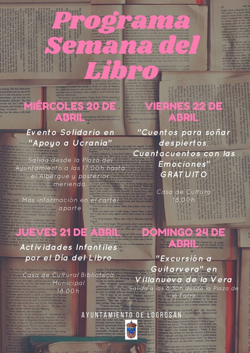 Semana del Libro (2022) - Logrosán (Cáceres)