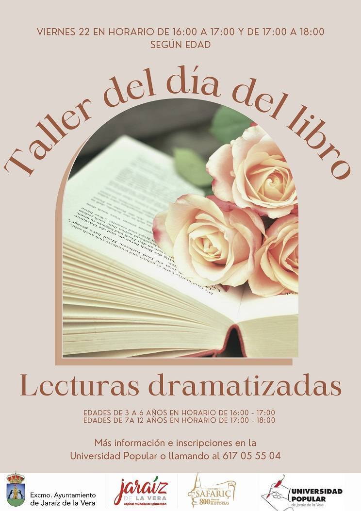 Taller del Día del Libro (2022) - Jaraíz de la Vera (Cáceres)