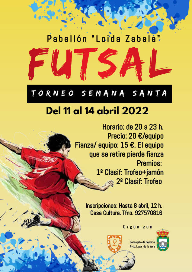 Torneo de futsal de Semana Santa (2022) - Losar de la Vera (Cáceres)