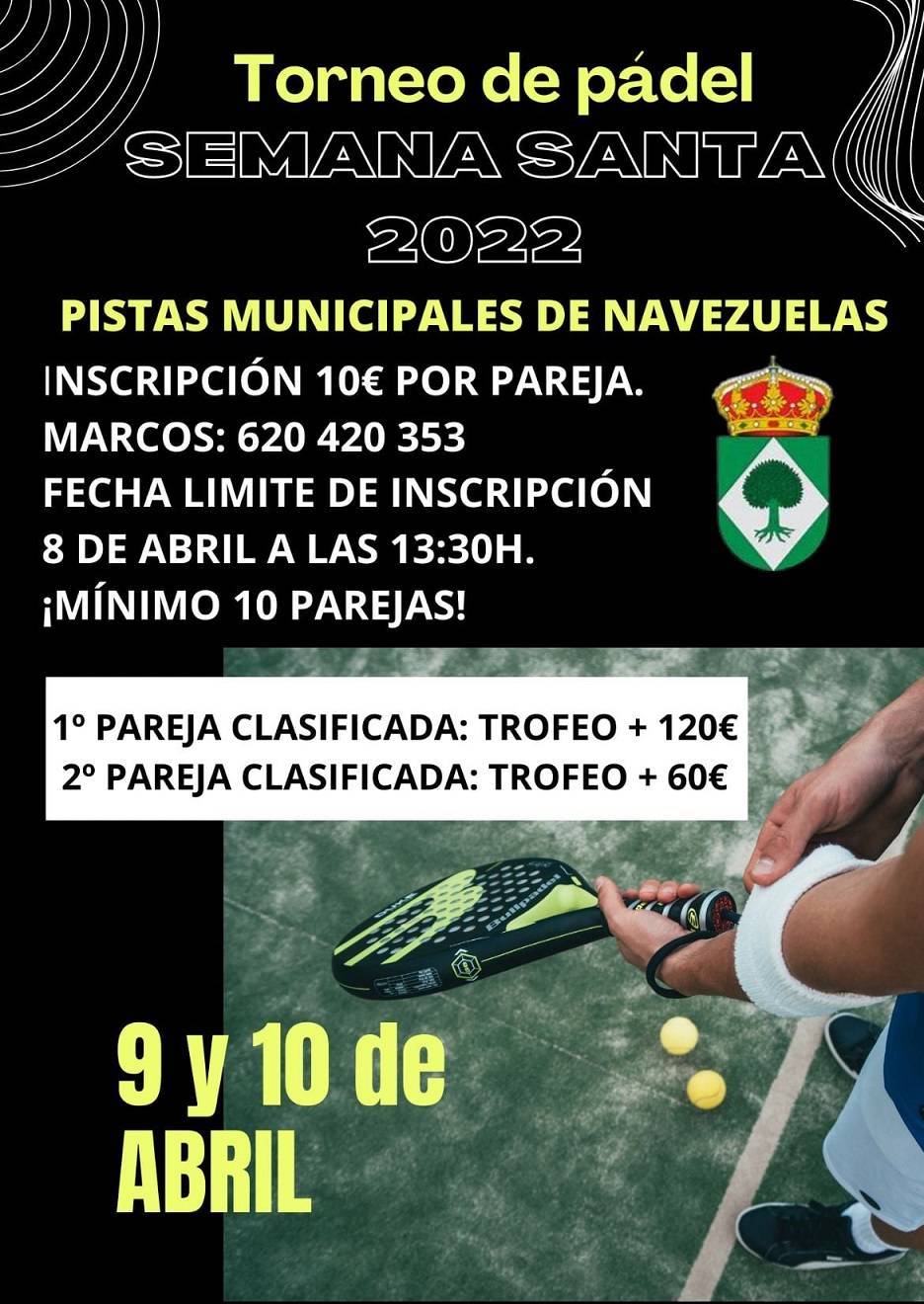 Torneo de pádel de Semana Santa (2022) - Navezuelas (Cáceres)