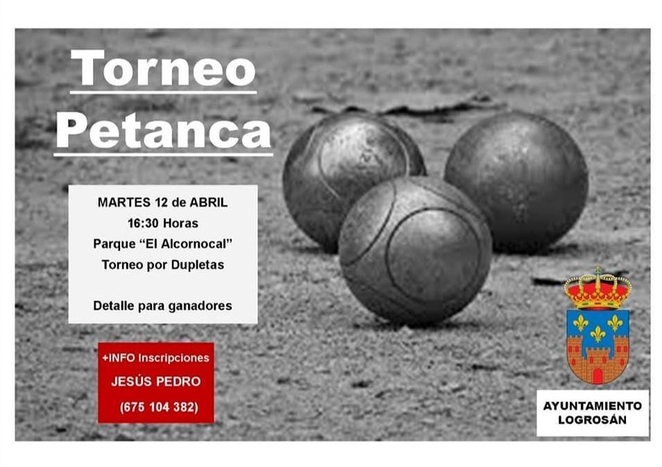 Torneo de petanca (abril 2022) - Logrosán (Cáceres)