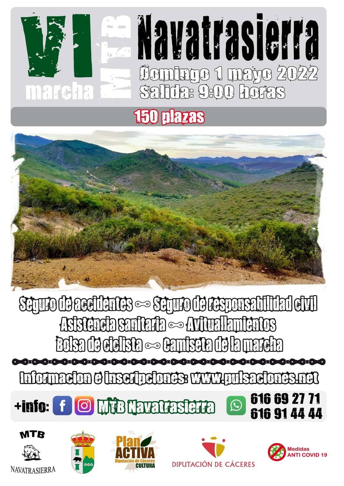 VI Marcha MTB - Navatrasierra (Cáceres)