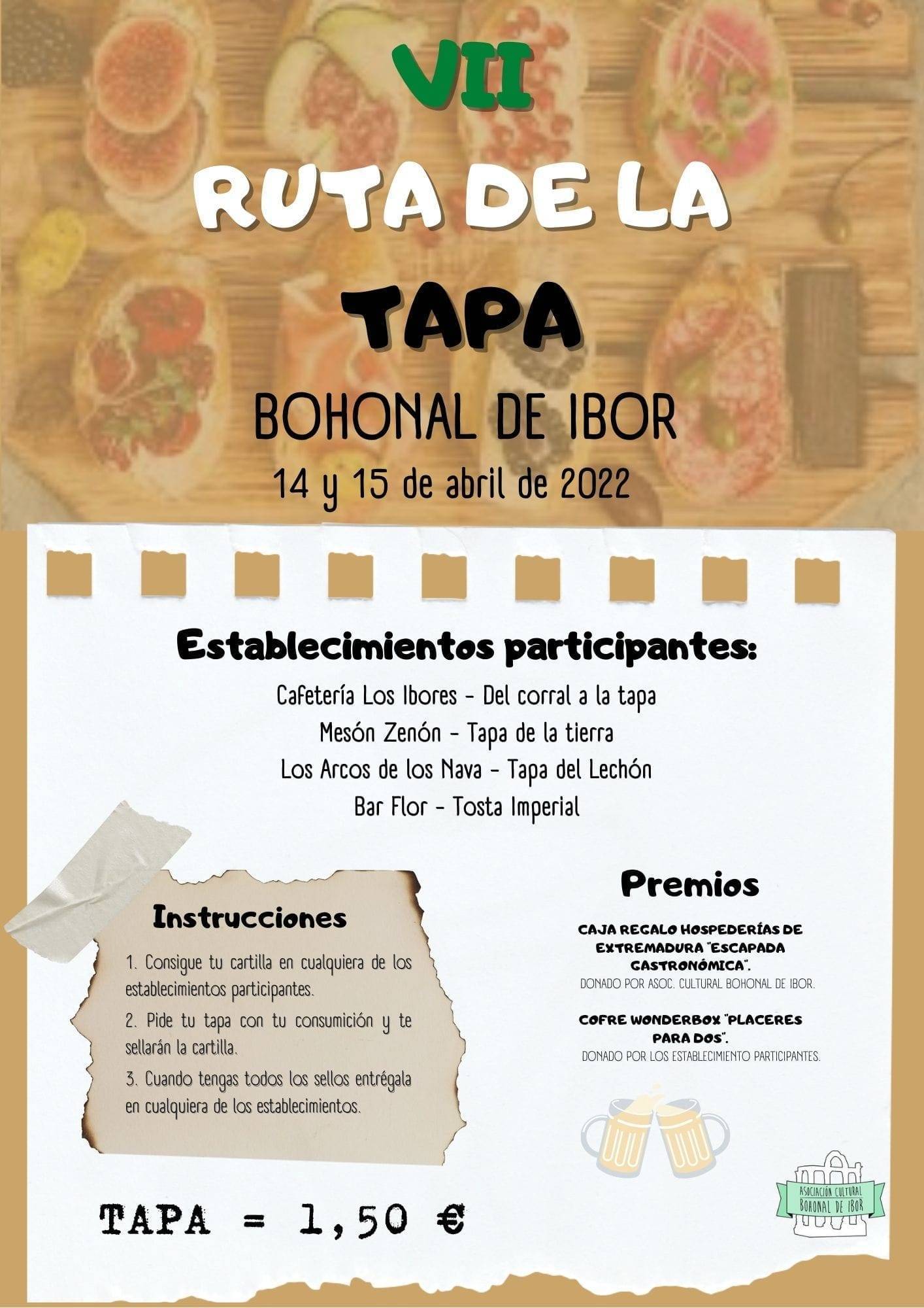 VII Ruta de la Tapa - Bohonal de Ibor (Cáceres)