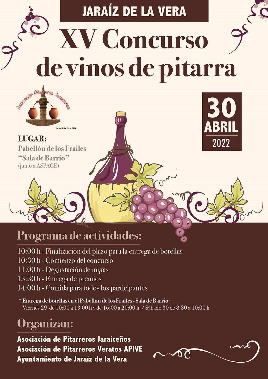 XV Concurso de Vinos de Pitarra - Jaraíz de la Vera (Cáceres) 1