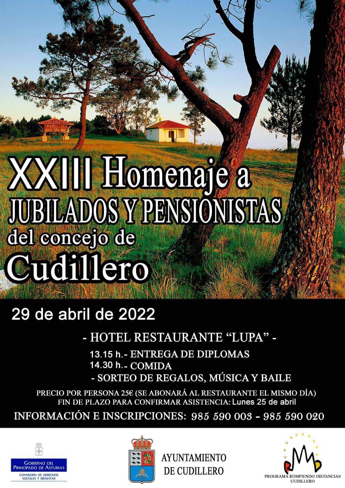 XXIII Homenaje a Jubilados y Pensionistas - Cudillero (Asturias)